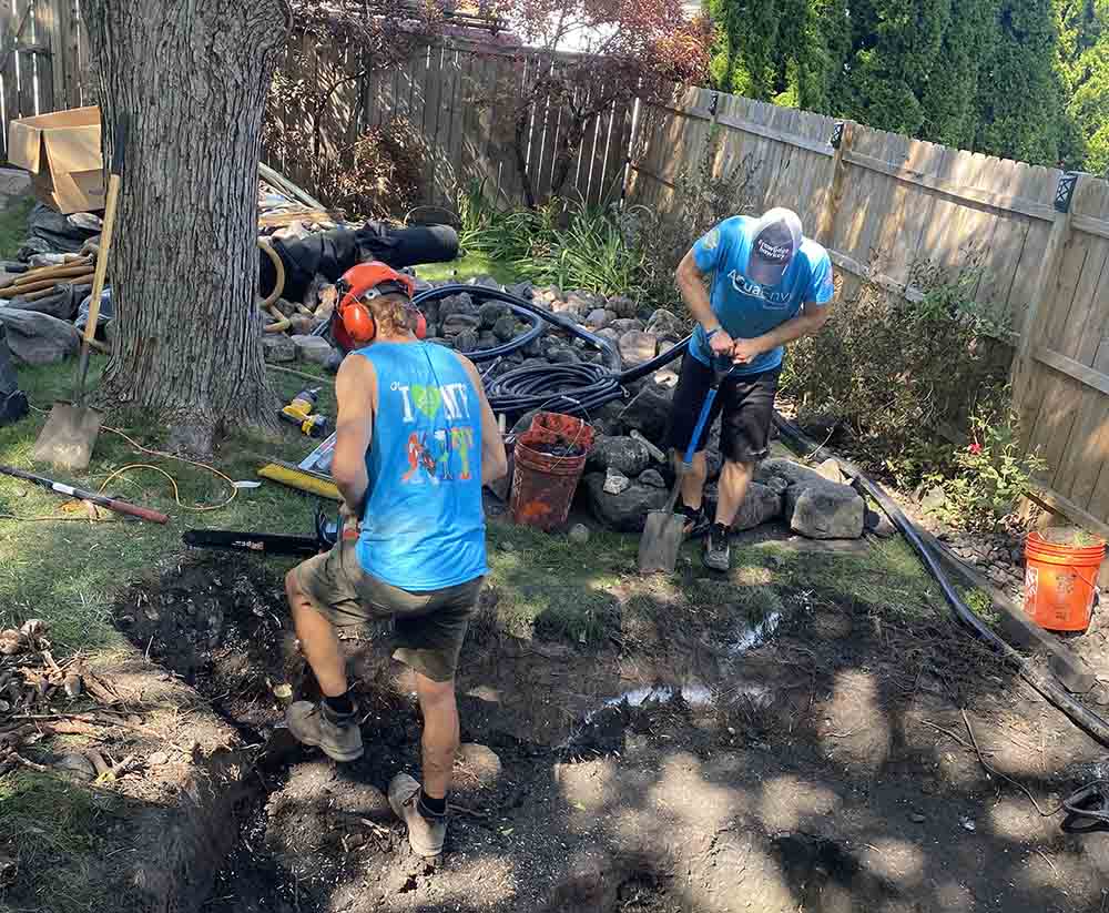 Water Garden Leak Detection & Repairs